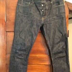 Imogene + Willie Raw Denim Jeans  - Charlie Sz. 33